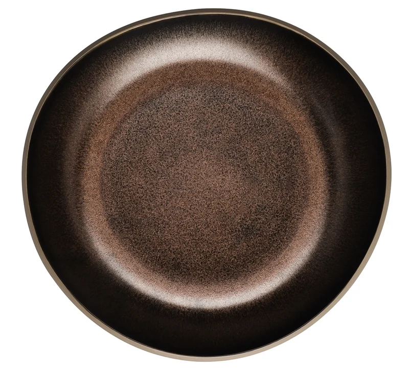 Rosenthal Junto Bronze Teller tief 22 cm