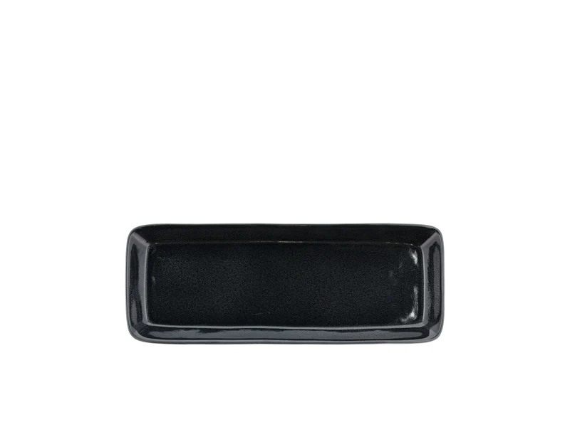 Bitz Servierplatte rechteckig galaxy black 38 x 14 cm