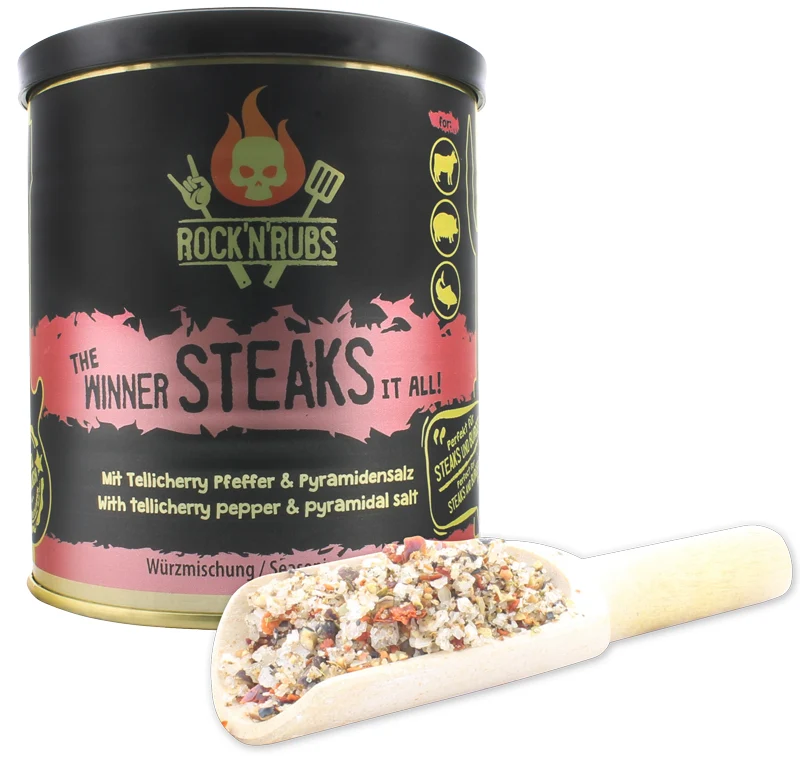 Rock 'n' Rubs The winner steaks it all (140g) Gold Line