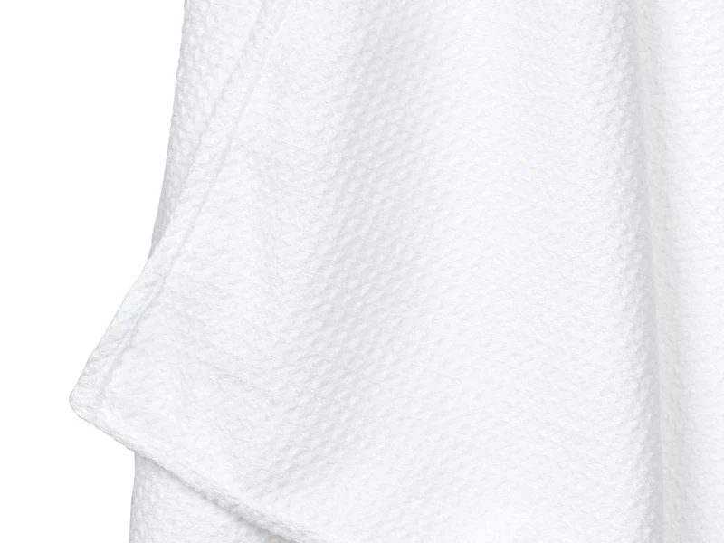Dock & Bay Badehandtuch Waffelmuster S Crystal White 85x40cm