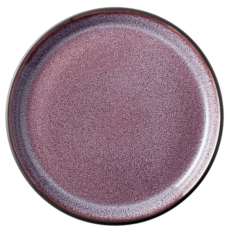 Bitz Brotteller Gastro black/lilac 17 cm
