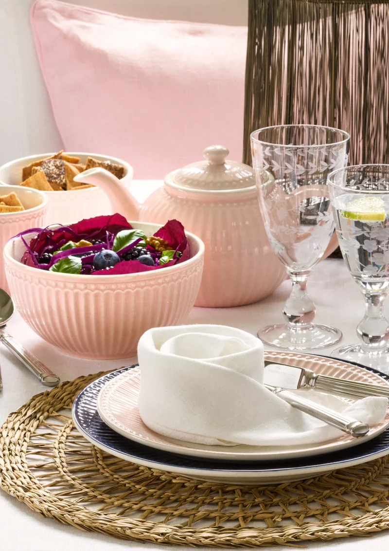 Greengate Alice Müslischale pale pink 14 cm Set6