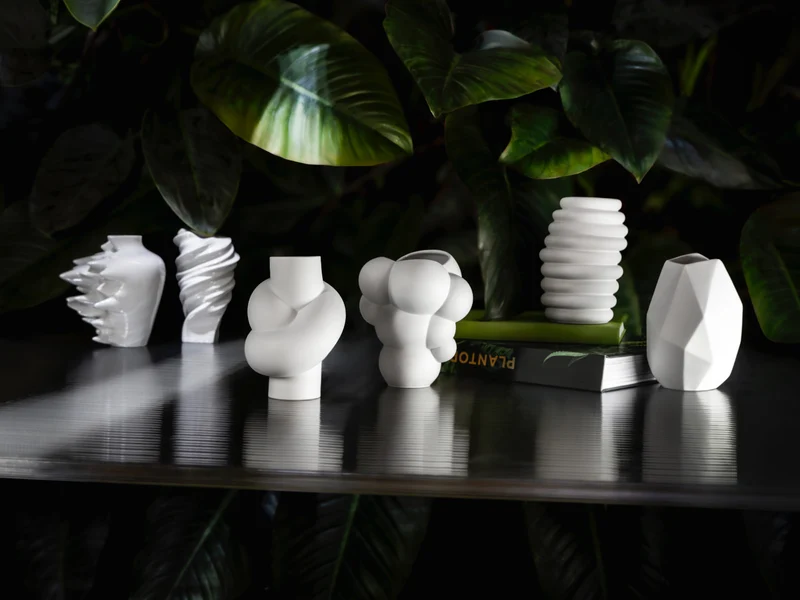 Rosenthal Surface Weiss matt Vase 14 cm