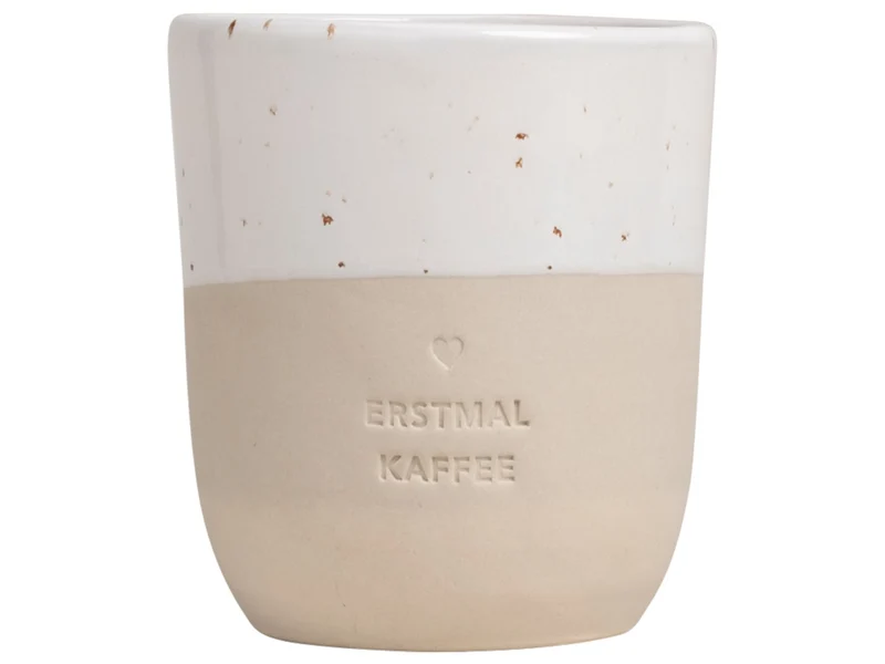 Eulenschnitt Becher Erstmal Kaffee 320ml