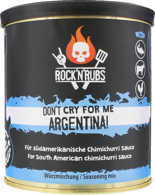 Rock 'n' Rubs Don't cry for me Argentina (140g)