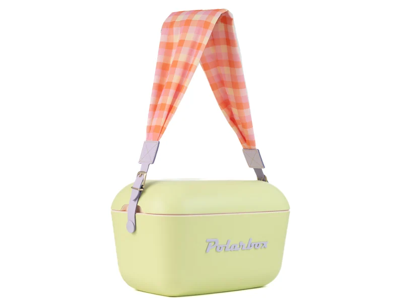 Polarbox Prinkstyle Strap Vichy Check Pink 91cm