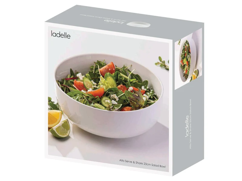 ladelle Alto Serve & Share Salatschüssel weiß 23cm