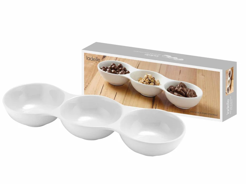 ladelle Alto Serve & Share Schale weiß 3tlg