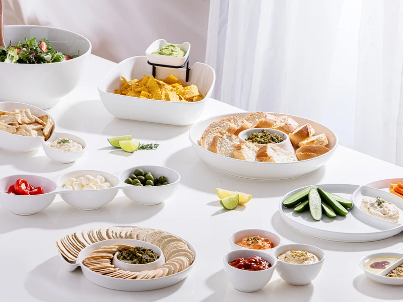 ladelle Alto Serve & Share Schale weiß 3tlg