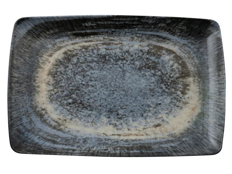 Rosenthal Arthur Krupp Stoneware Galaxy Neptune Platte 35x22cm
