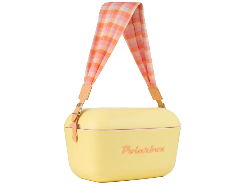 Polarbox Prinkstyle Strap Vichy Check Sorbet 91cm