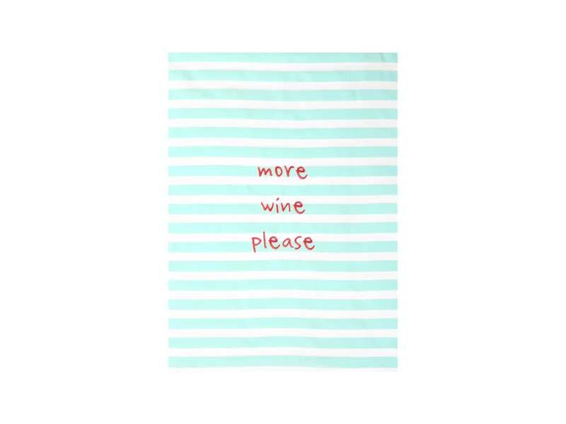 ASA textil Geschirrtuch more wine please 50x70 cm