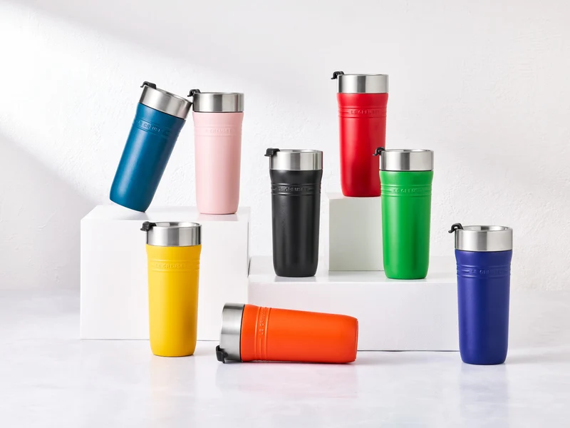 Le Creuset On The Go Thermobecher shell pink 350ml