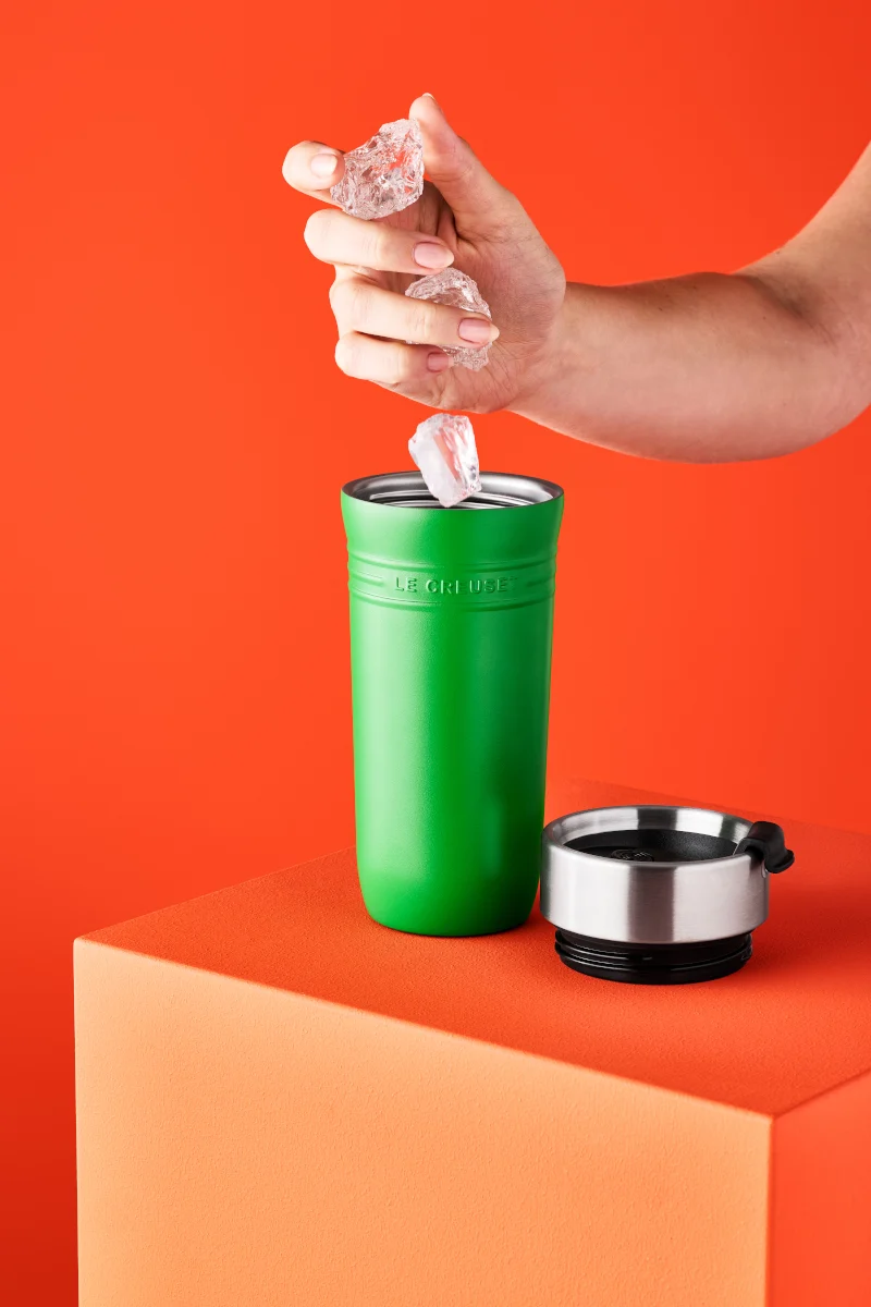 Le Creuset On The Go Thermobecher bamboo green 350ml
