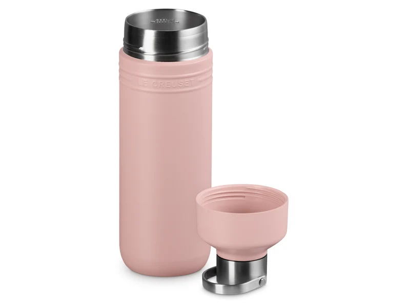 Le Creuset On The Go Trinkflasche shell pink 1l