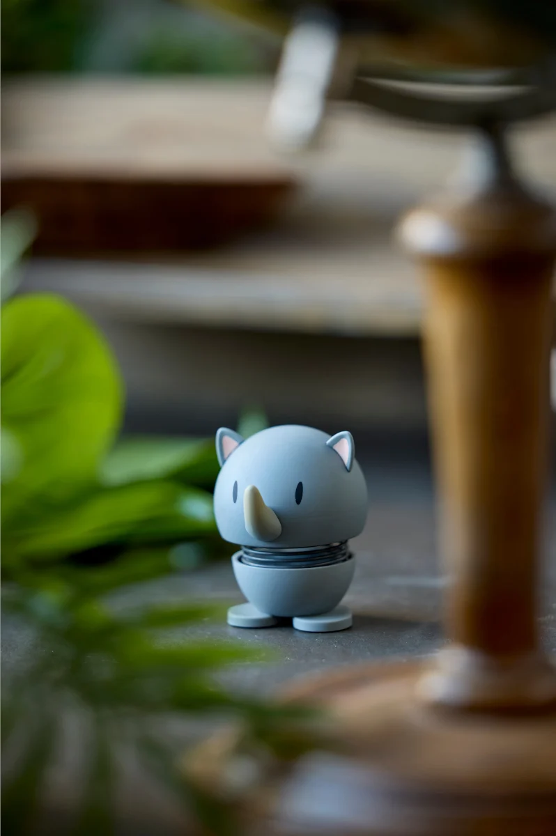 Hoptimist Soft Rhino S Grey 6,4cm