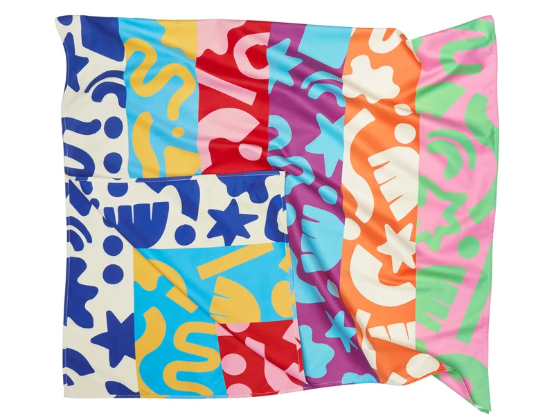 Dock & Bay Kids Beach Towel L Power of Positivity 160x90cm