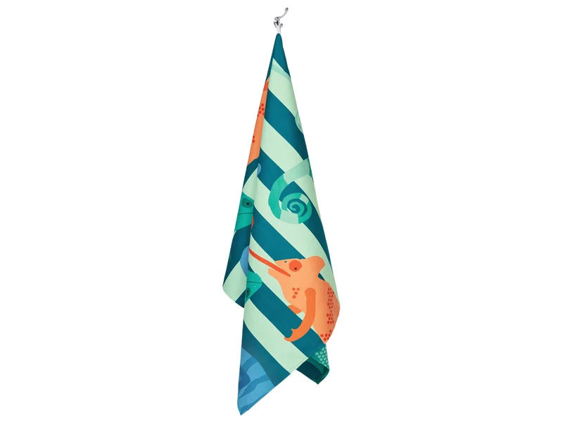 Dock & Bay Kids Beach Towel L Karma Chameleon 160x90cm