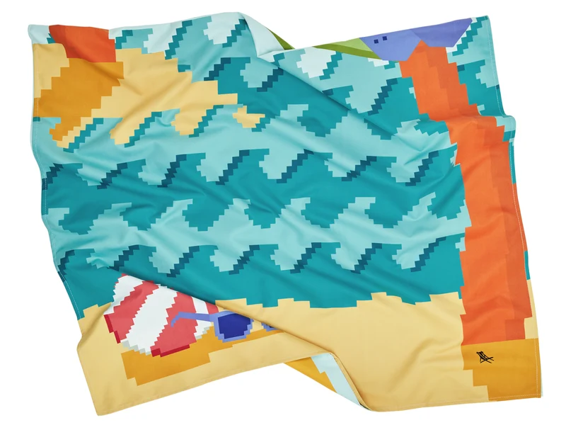 Dock & Bay Kids Beach Towel M Build-A-Beach 130x70cm
