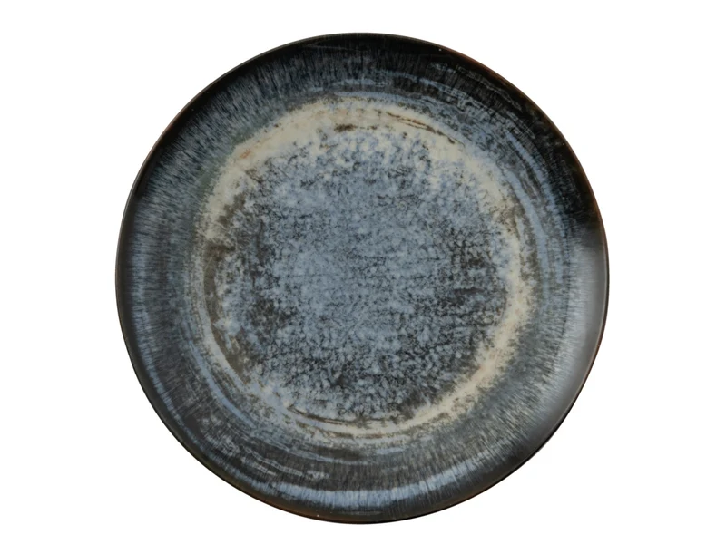Rosenthal Arthur Krupp Stoneware Galaxy Neptune Teller flach 27,5cm