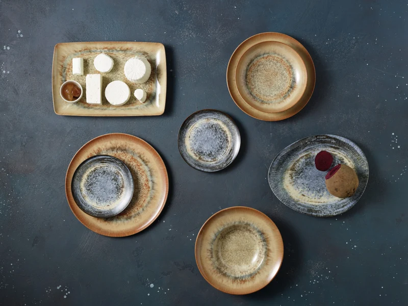 Rosenthal Arthur Krupp Stoneware Galaxy Venus Dinnerset 12tlg