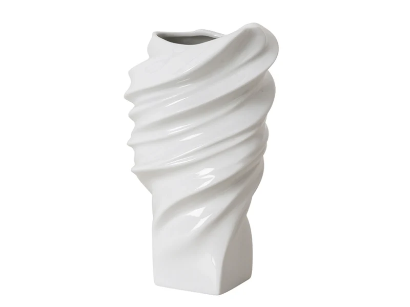 Rosenthal Squall Weiss Vase 15 cm