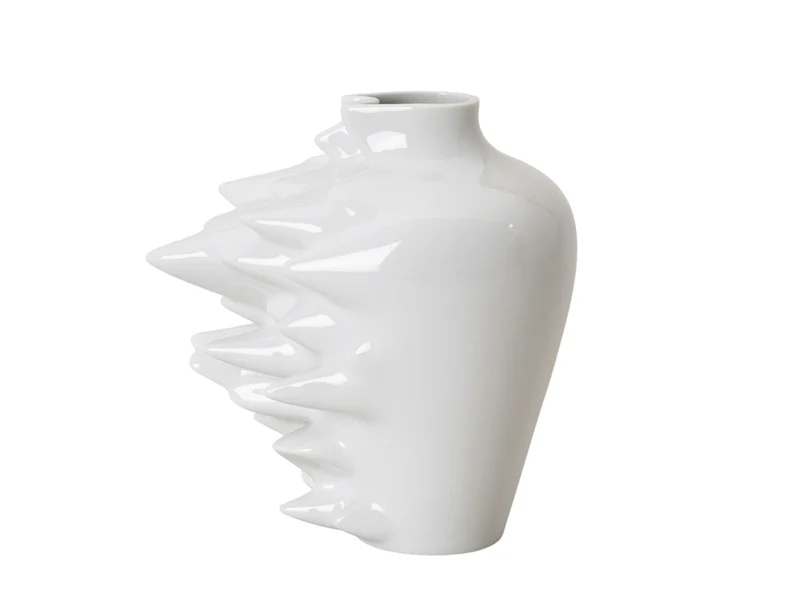 Rosenthal Fast Weiss Vase 14 cm