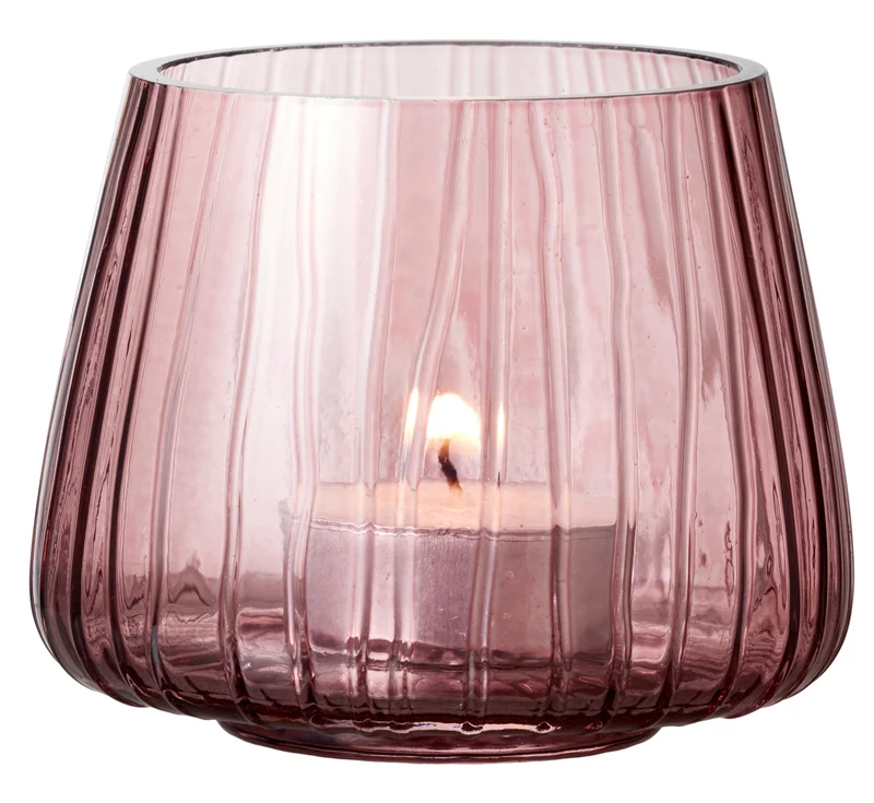Bitz Kusintha Teelichthalter pink 7,5 cm Set 2