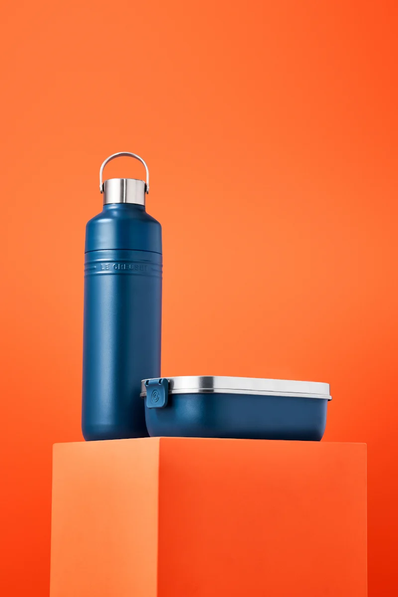 Le Creuset On The Go Trinkflasche deep teal 1l