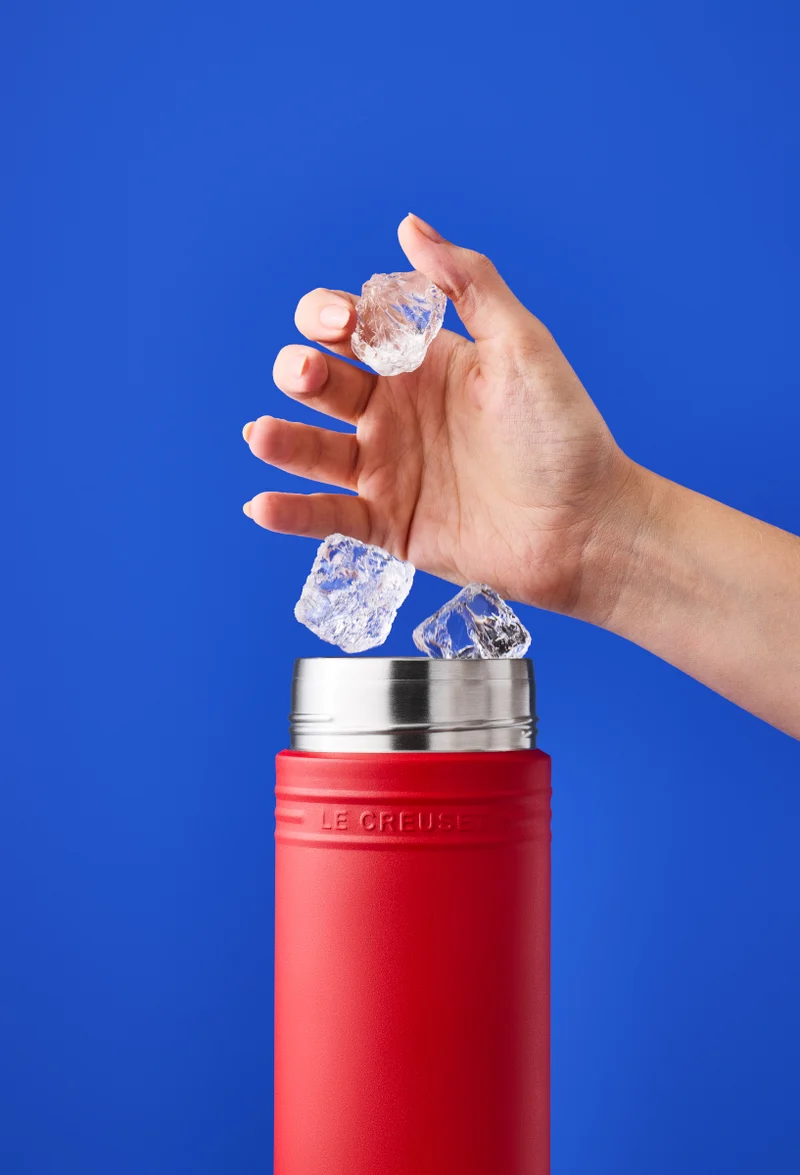 Le Creuset On The Go Trinkflasche kirschrot 1l