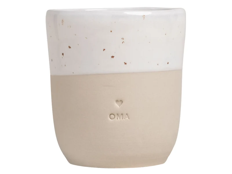 Eulenschnitt Becher Oma 320ml