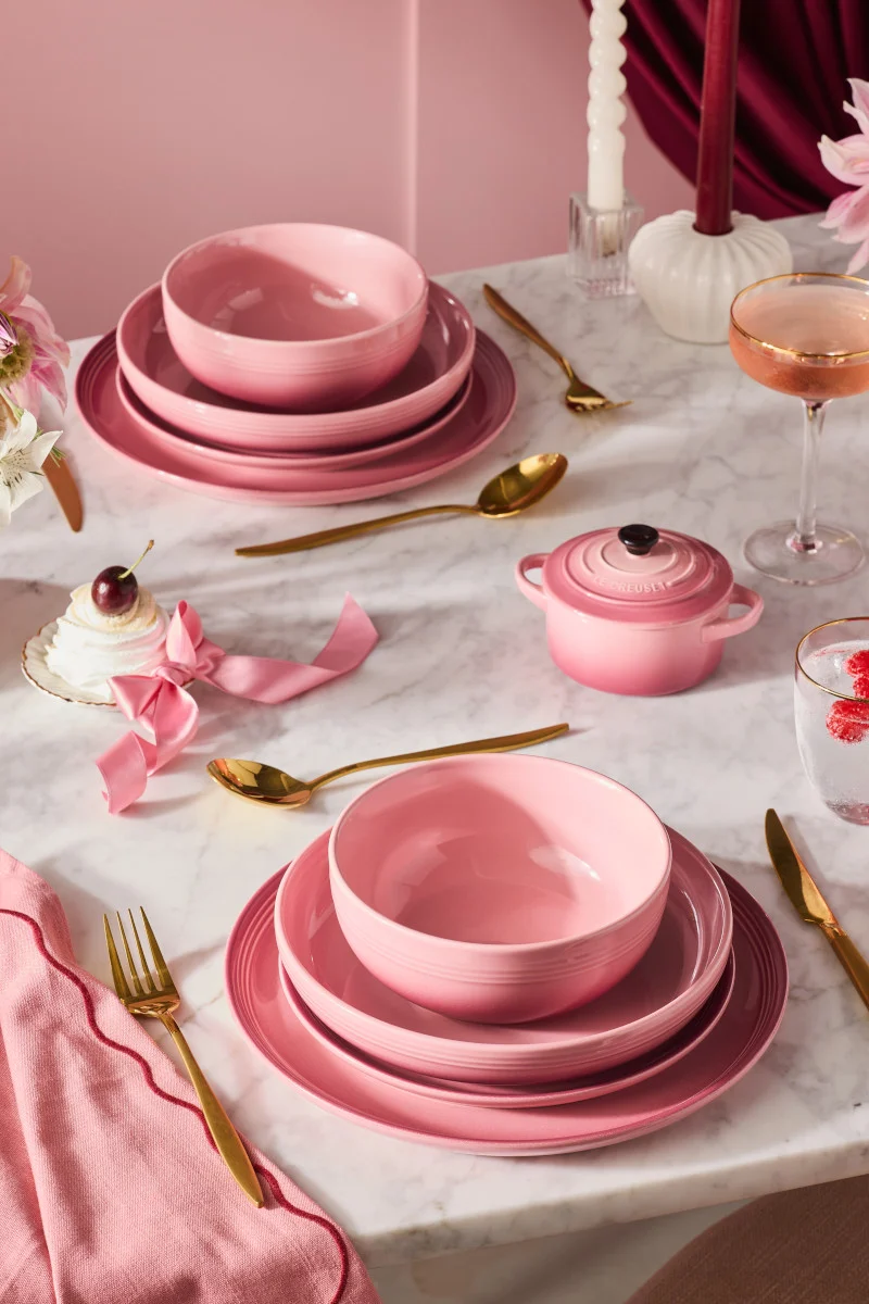 Le Creuset Speiseteller Coupe rose quartz 27cm