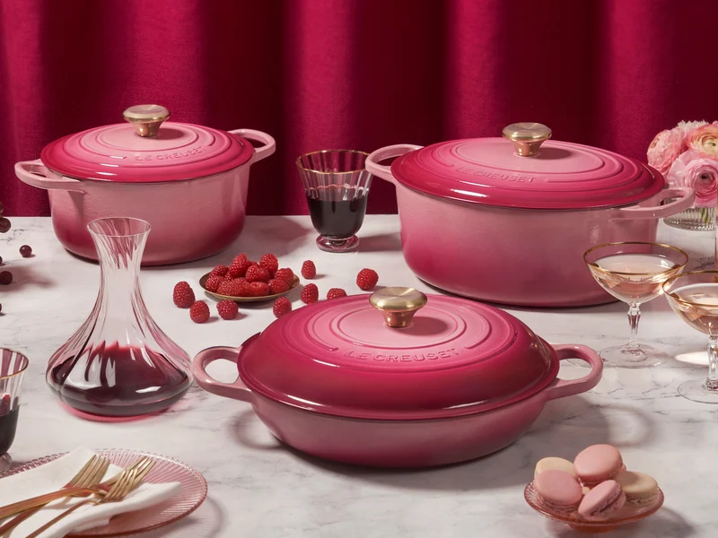 Le Creuset Bräter Signature rund berry 31cm