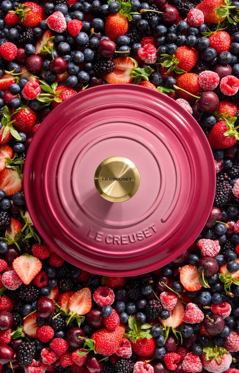 Le Creuset Bräter Signature rund berry 31cm