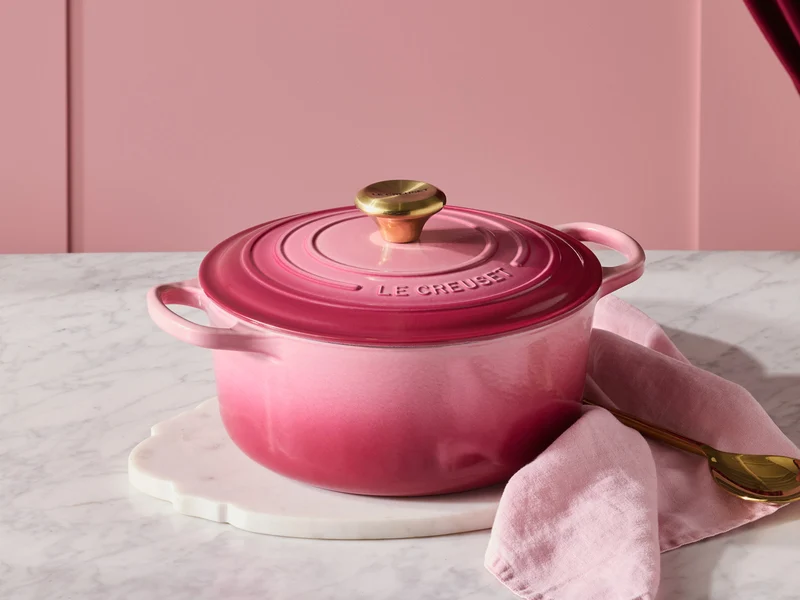 Le Creuset Bräter Signature rund berry 24cm
