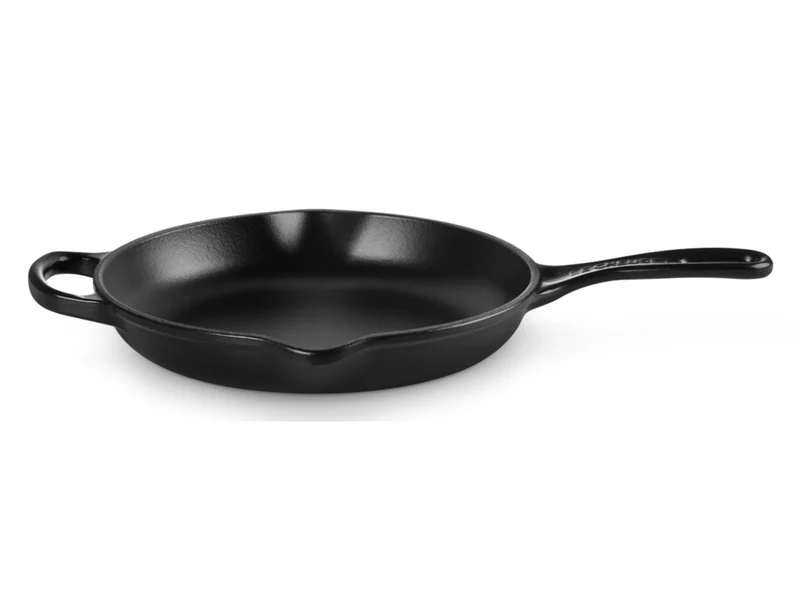 Le Creuset Brat- und Servierpfanne Signature rund schwarz matt 23cm