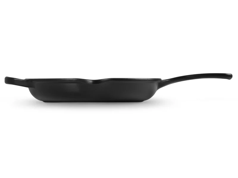 Le Creuset Brat- und Servierpfanne Signature rund schwarz matt 23cm