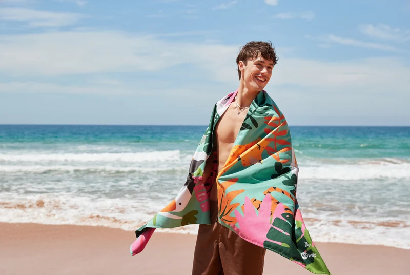 Dock & Bay Beach Towel L Wild Things 160x90cm