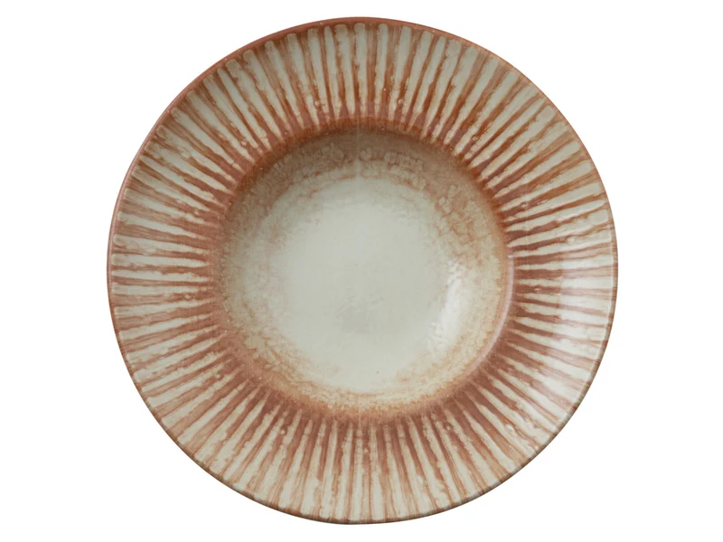 Rosenthal Arthur Krupp Stoneware Sunlight Red Pastateller 29,5cm