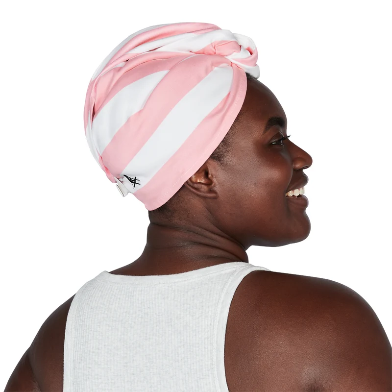 Dock & Bay Hair Wraps One Size Malibu Pink 63x26cm