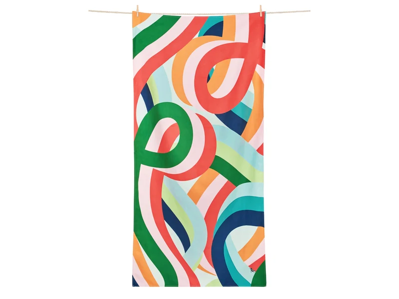 Dock & Bay Beach Towel L Fruit Loops 160x90cm