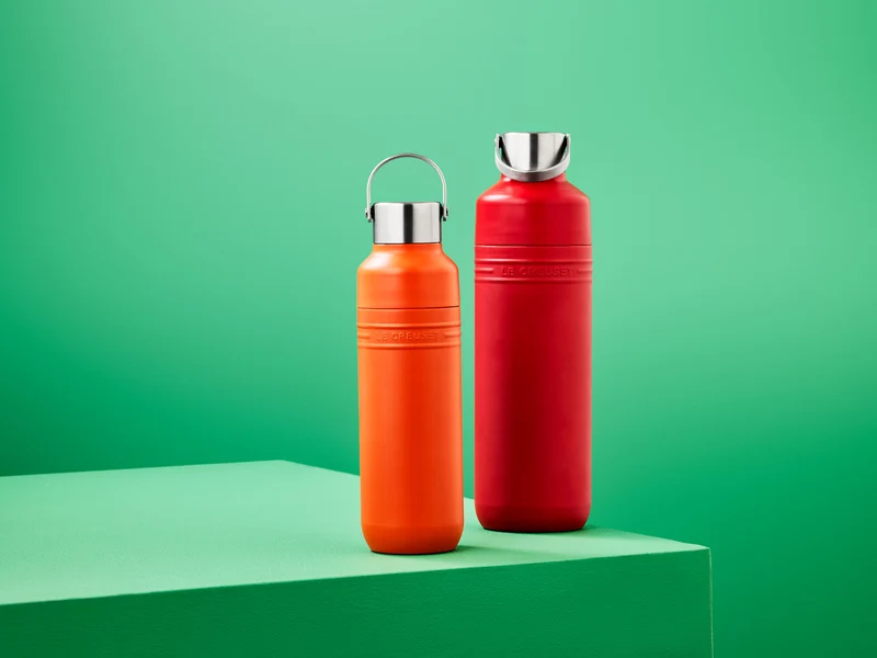 Le Creuset On The Go Trinkflasche ofenrot 500ml