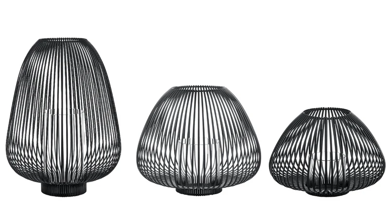 Blomus LYVA Laterne black Set3