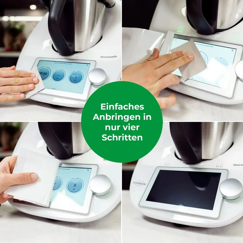 WunderScreen® | Hybrid-Glas Displayschutz für Thermomix TM6