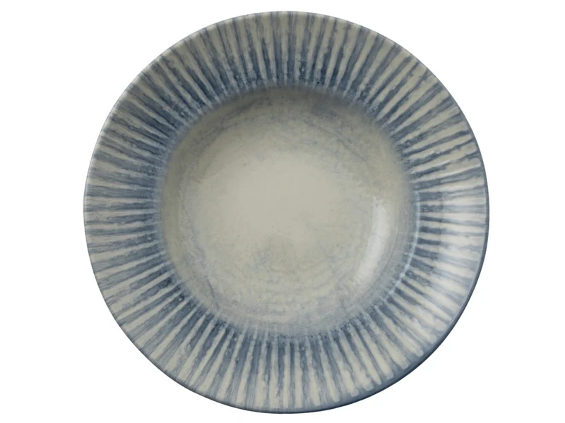 Rosenthal Arthur Krupp Stoneware Sunlight Blue Pastateller 27cm