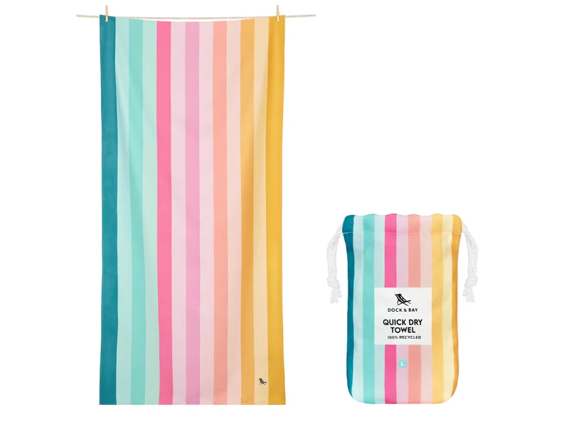 Dock & Bay Beach Towel XL Coastal Candy 200x90cm