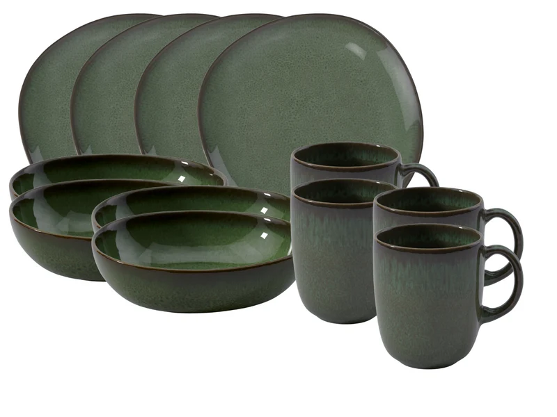 like. by Villeroy & Boch Lave vert Frühstücksset 12tlg