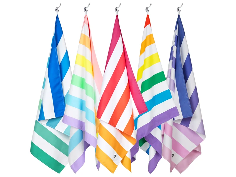 Dock & Bay Beach Towel L Rainbow Skies 160x90cm