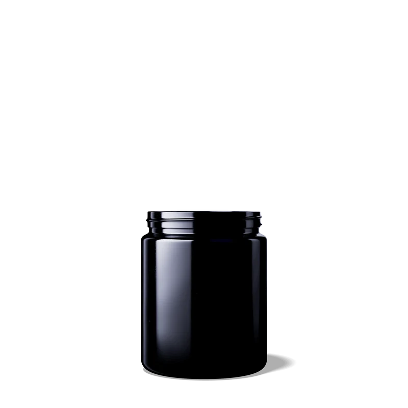 Weithalsglas Saturn 250 ml aus Miron® Violettglas