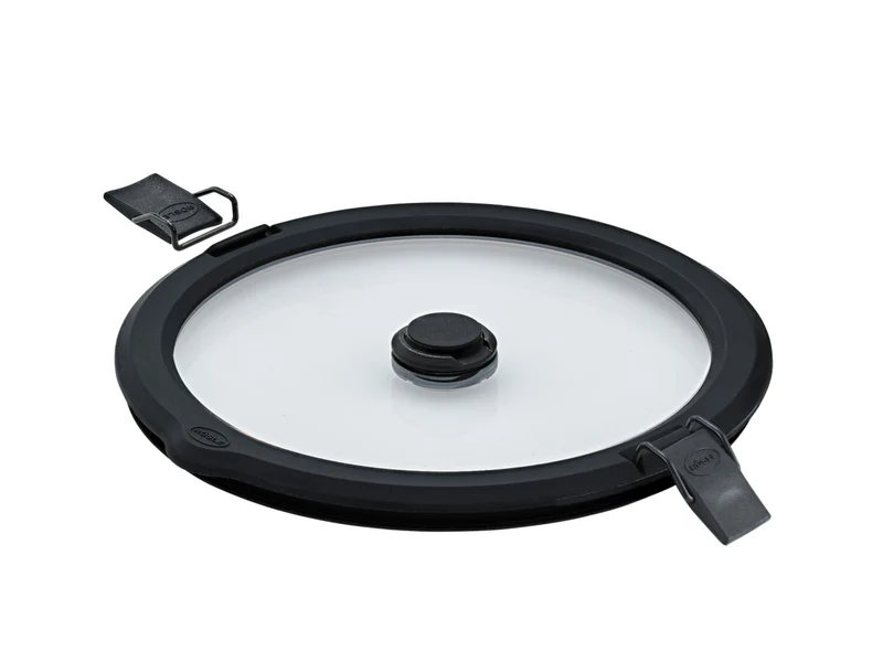Rösle FLEXX 2GO Vakuumdeckel rund mit Clips 13,5cm 0,4l